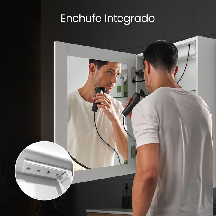 Actual product image Emke Spiegelschrank (50 x 70 cm)