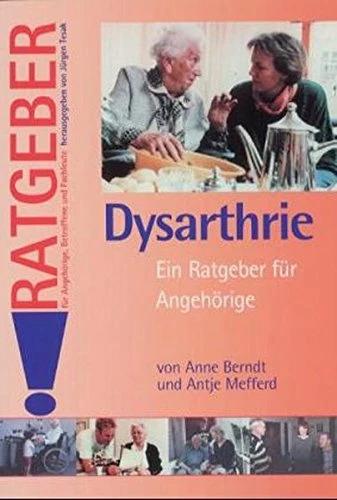 Produktbild Dysarthrie (Deutsch, Anne Berndt, Antje Mefferd, Jürgen Tesak, 2002)