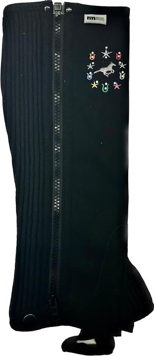 Produktbild Rm Horse Half Chaps Amara Black Junior (M)