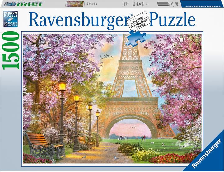 Image du produit Ravensburger Amoureux à Paris (1500 pièces)