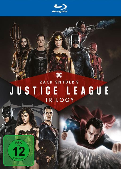 Zack Snyder's Justice League Trilogy - Blu-ray (Blu-ray, Deutsch, Englisch)