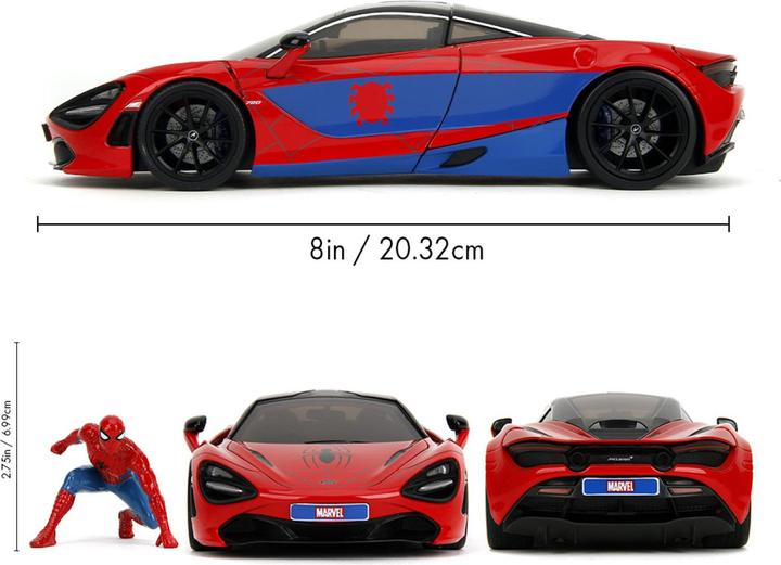 Produktbild Jada Marvel Spider-Man McLaren 720S 1:24