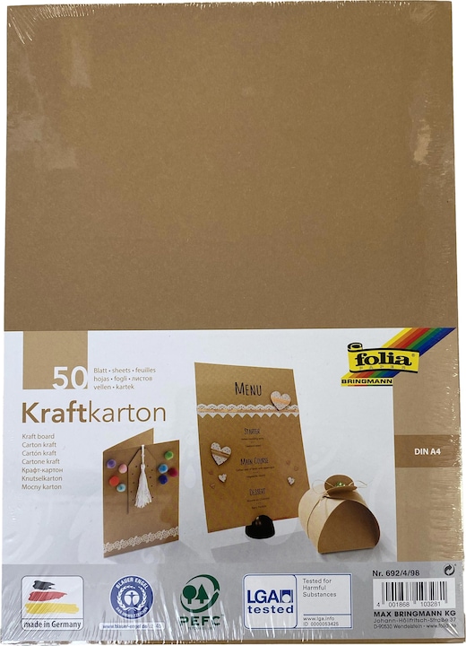 Folia Cartone kraft (230 g/m², 1 x)