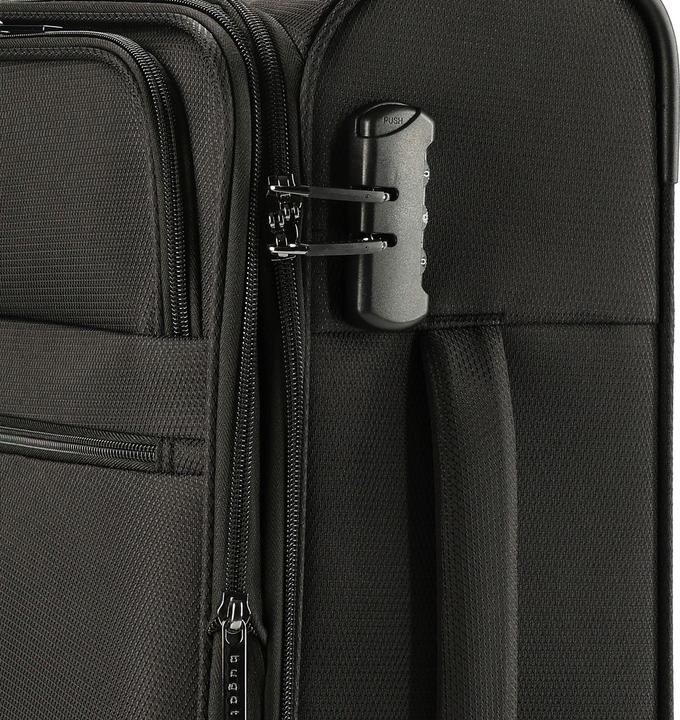 Produktbild Bugatti Valencia Soft 4 Rollen Kabinentrolley S 54.5 cm mit Dehnfalte (35 l)