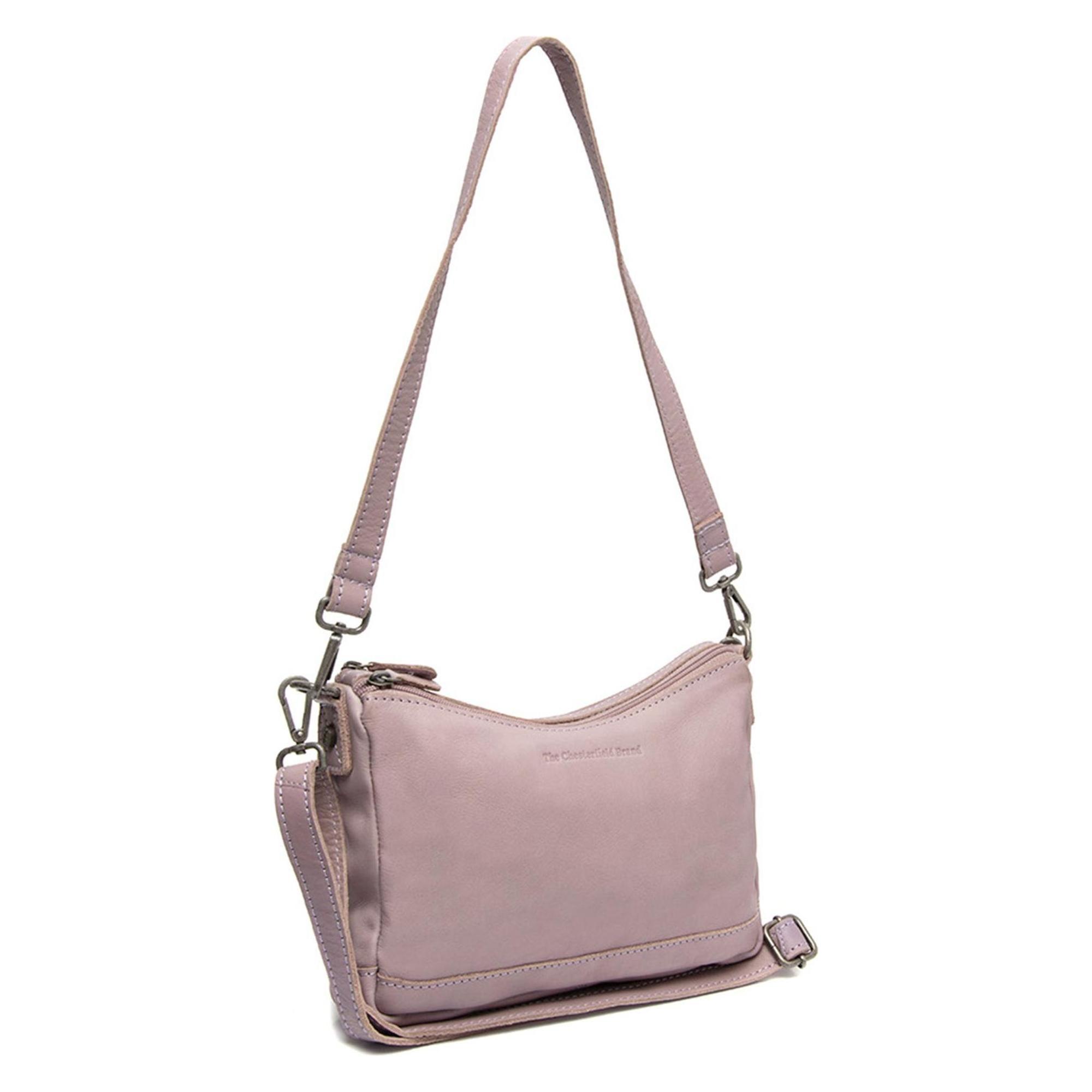 The Chesterfield Brand, Damen, Handtasche, Irving Umhängetasche Leder 25 Cm, Pink