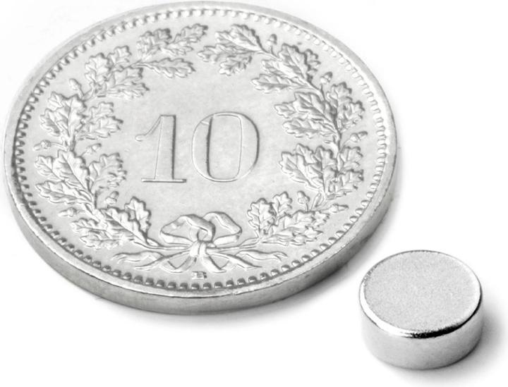 Produktbild Supermagnete Scheibenmagnet (10x)