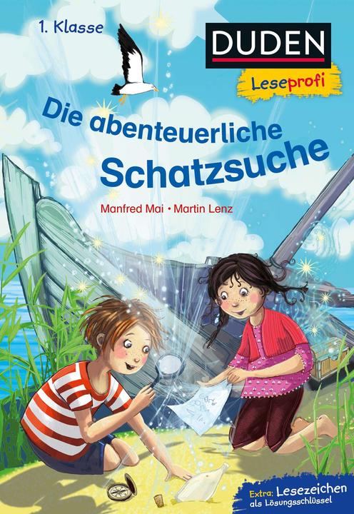Produktbild Duden Leseprofi – Die abenteuerliche Schatzsuche, 1. Klasse (Deutsch, Betina Gotzen-Beek, Manfred Mai, Martin Lenz, 2023)