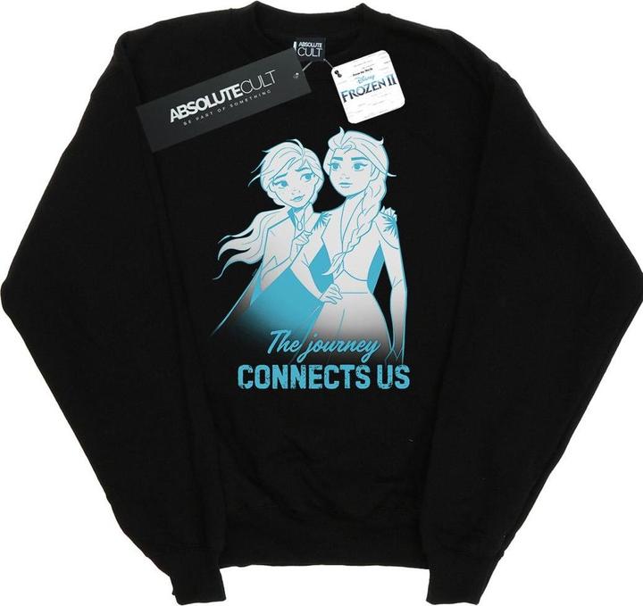 Disney Frozen 2 Elsa and Anna The Journey Connects Us Sweatshirt (S)
