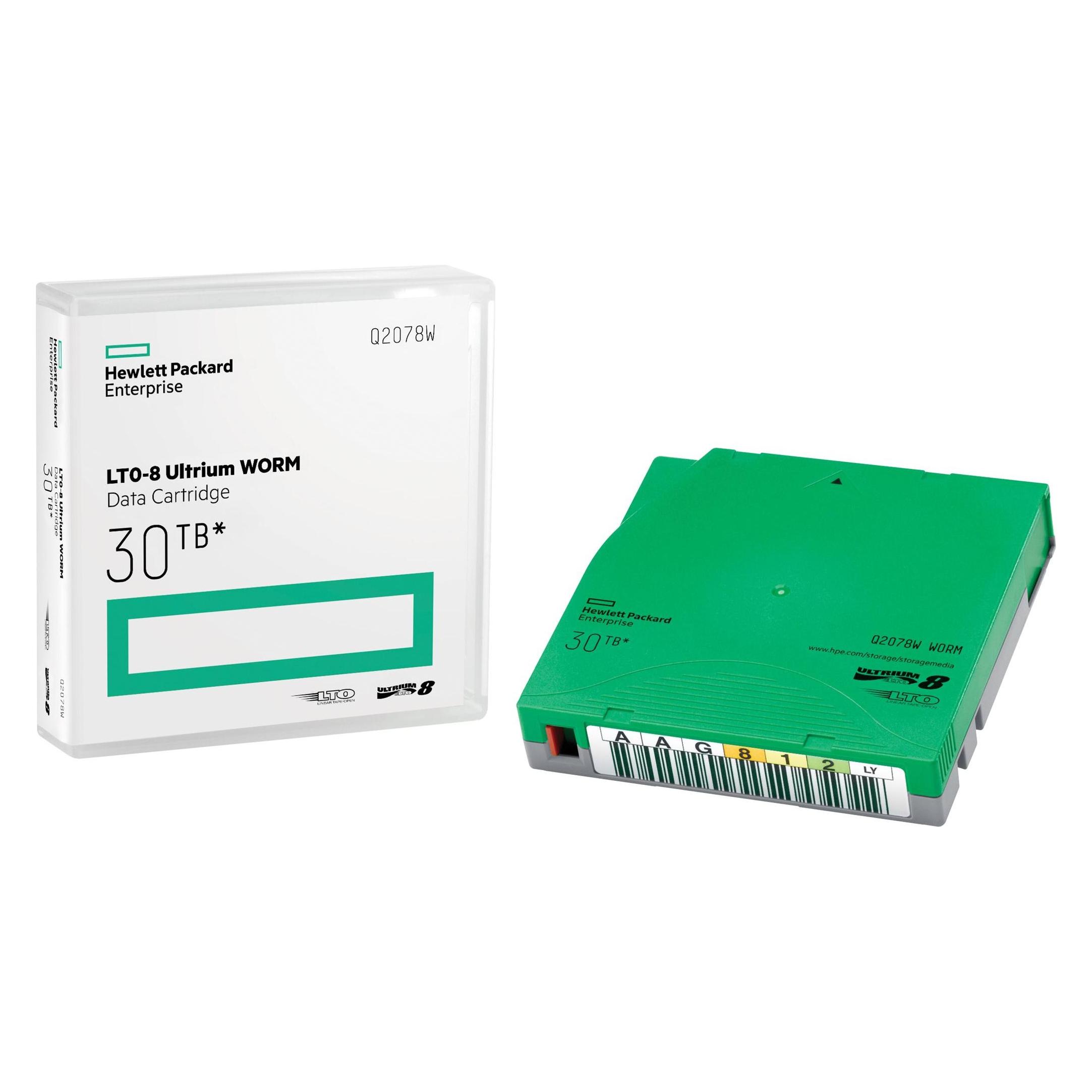 Hp LTO-8 Ultrium (LTO-8 Ultrium, 12000 Gb), Unità A Nastro + Cartucce Dati