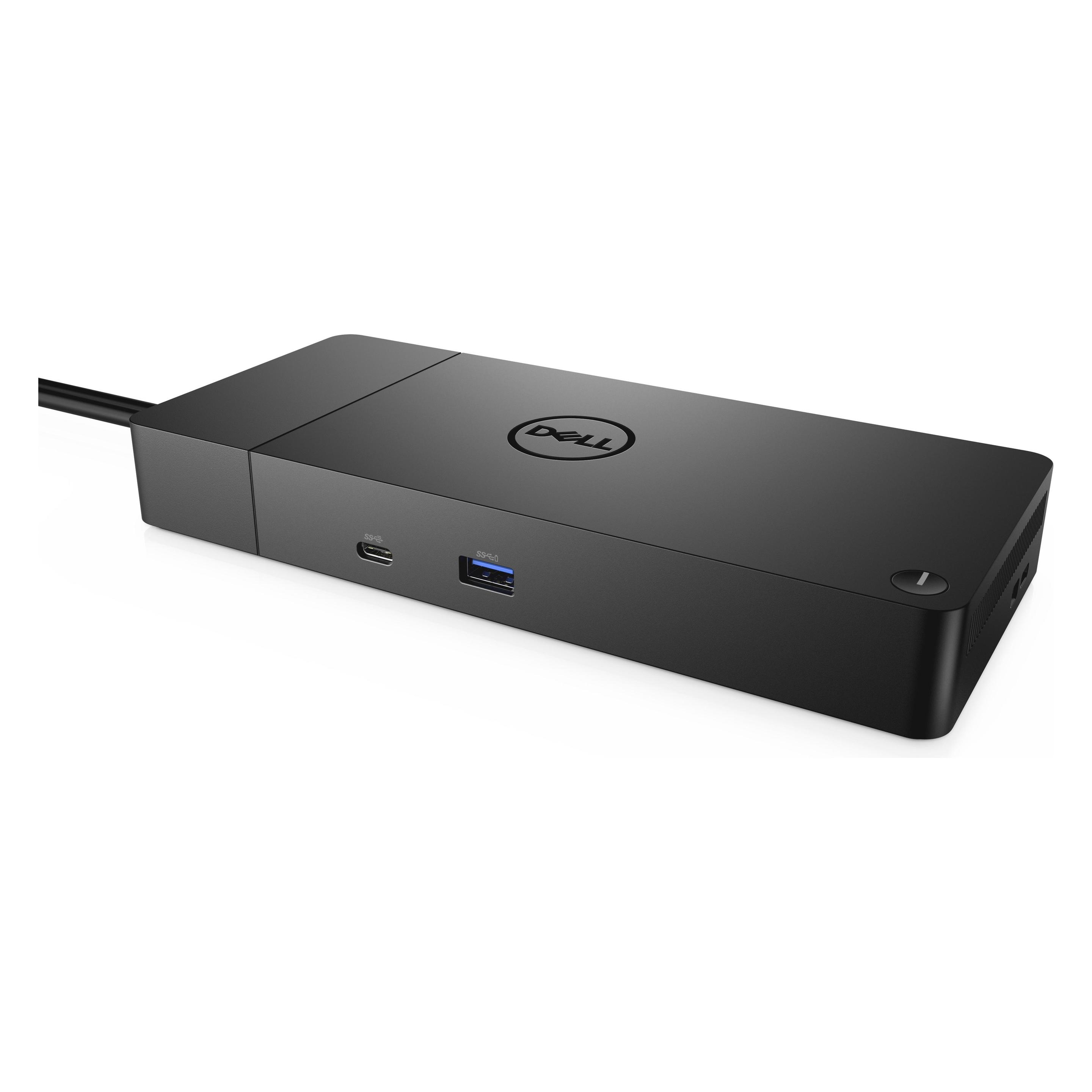 Dell Dock WD19DCS (USB-C), Dockingstation + USB Hub, Schwarz