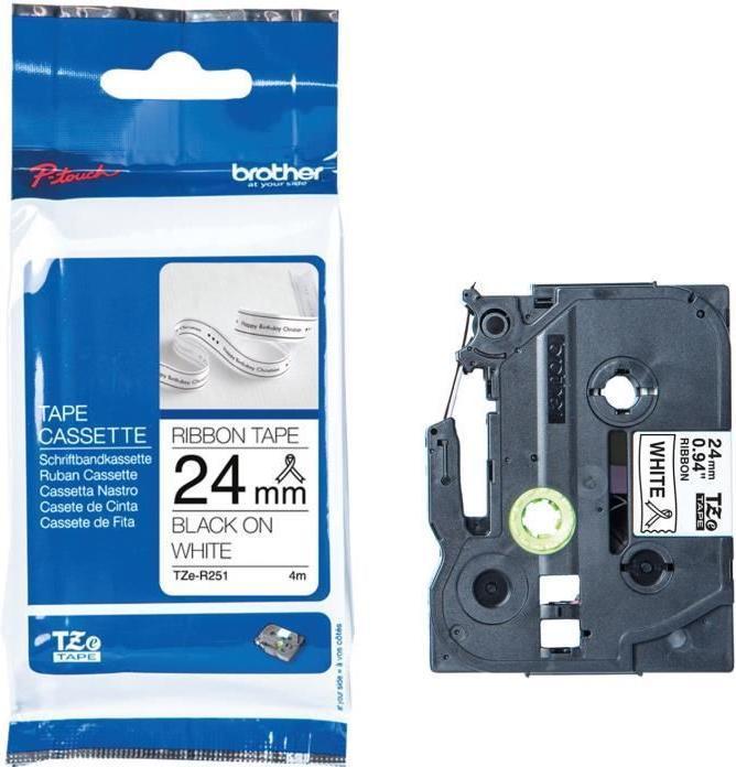 Immagine prodotto Brother TZe-R251 (2.40 cm, Bianco)
