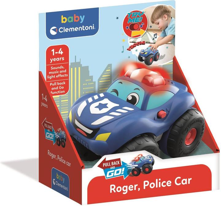 Clementoni Baby Auto Gross Polizei