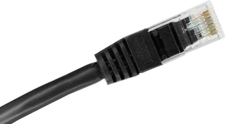 Produktbild Alantec KKU6CZA3 PatchKabel UUTP Kat6 PVC 30m schwarz (U/UTP, CAT6, 3 m)