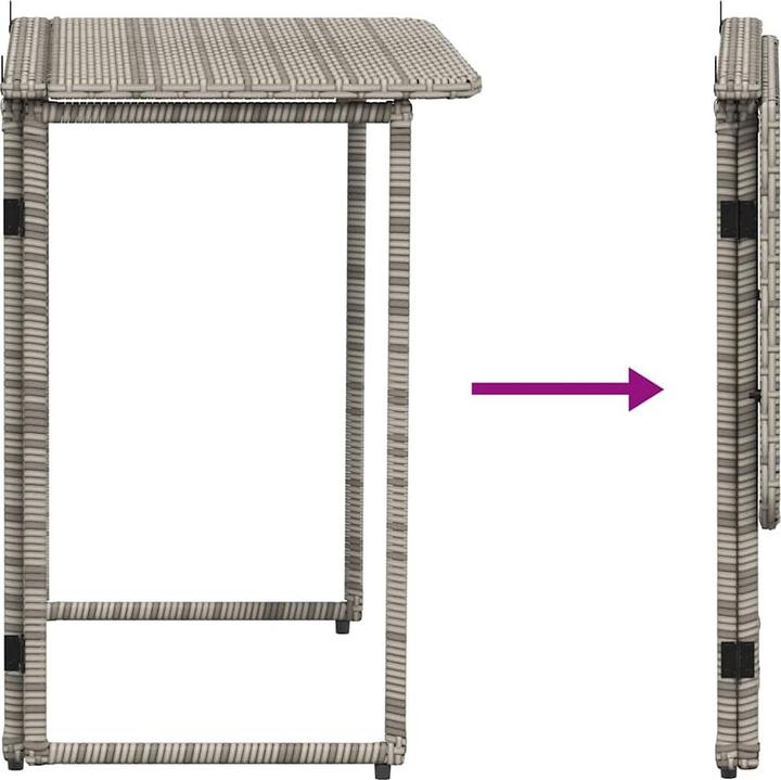 Produktbild vidaXL Gartentisch (90 x 51 x 75 cm)