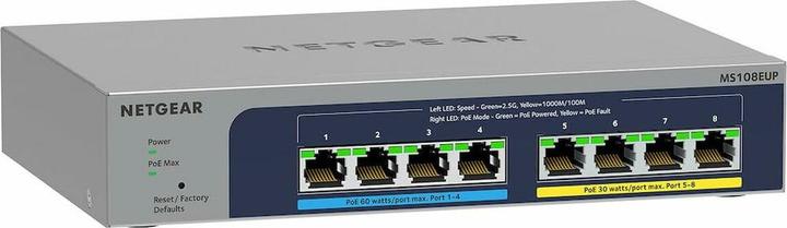 Produktbild Netgear MS108TUP - 1 year Insight Managed 8PT MG (8 Ports)