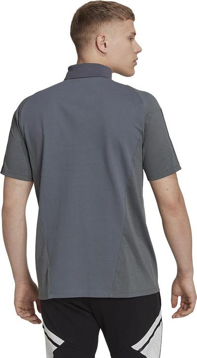 Actual product image adidas Mens Tiro 23 Competition Polo Grey HU1344 (2XL) (XXL)
