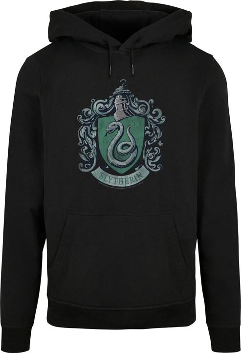 Produktbild Absolute Cult Harry Potter - Distressed Slytherin Crest Basic Hoody - 115099 (S)