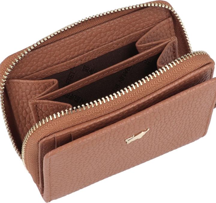 Actual product image Braun Büffel Asti Geldbörse Leder 10 cm