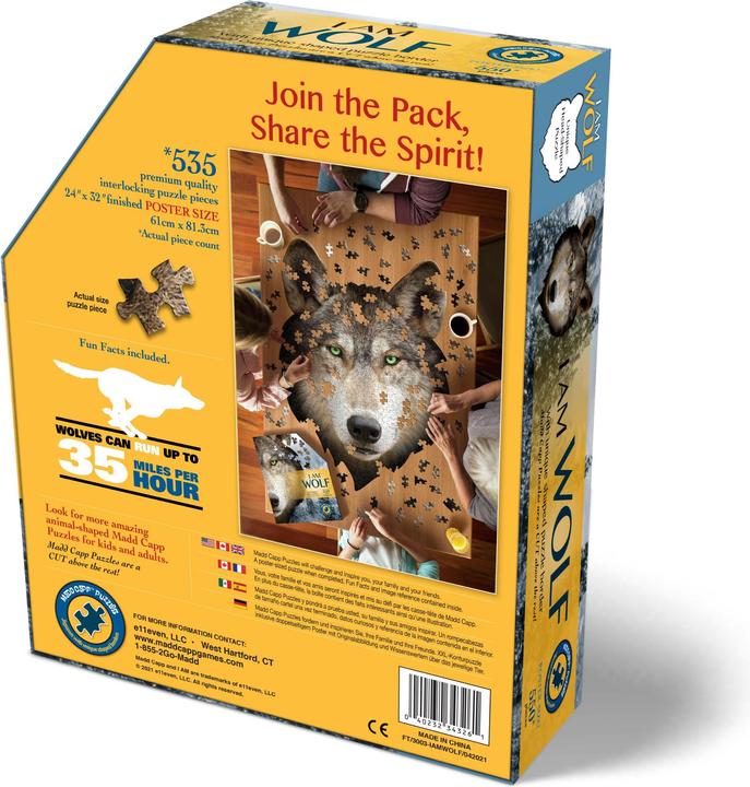 Produktbild Madd Capp I am Wolf (550 Teile)