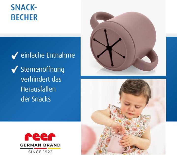 Produktbild Reer Trink- +Snackbecher 2in1