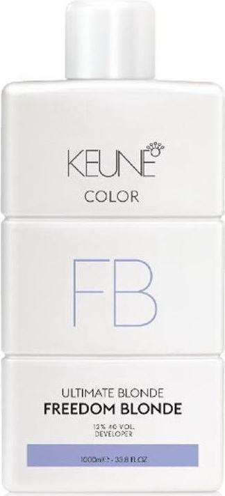 Keune Freedom Blonde Developer Hair Oxidant Lotion 12 40 Volumen 1000 Milliliter
