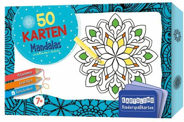 Actual product image 50 cards mandalas