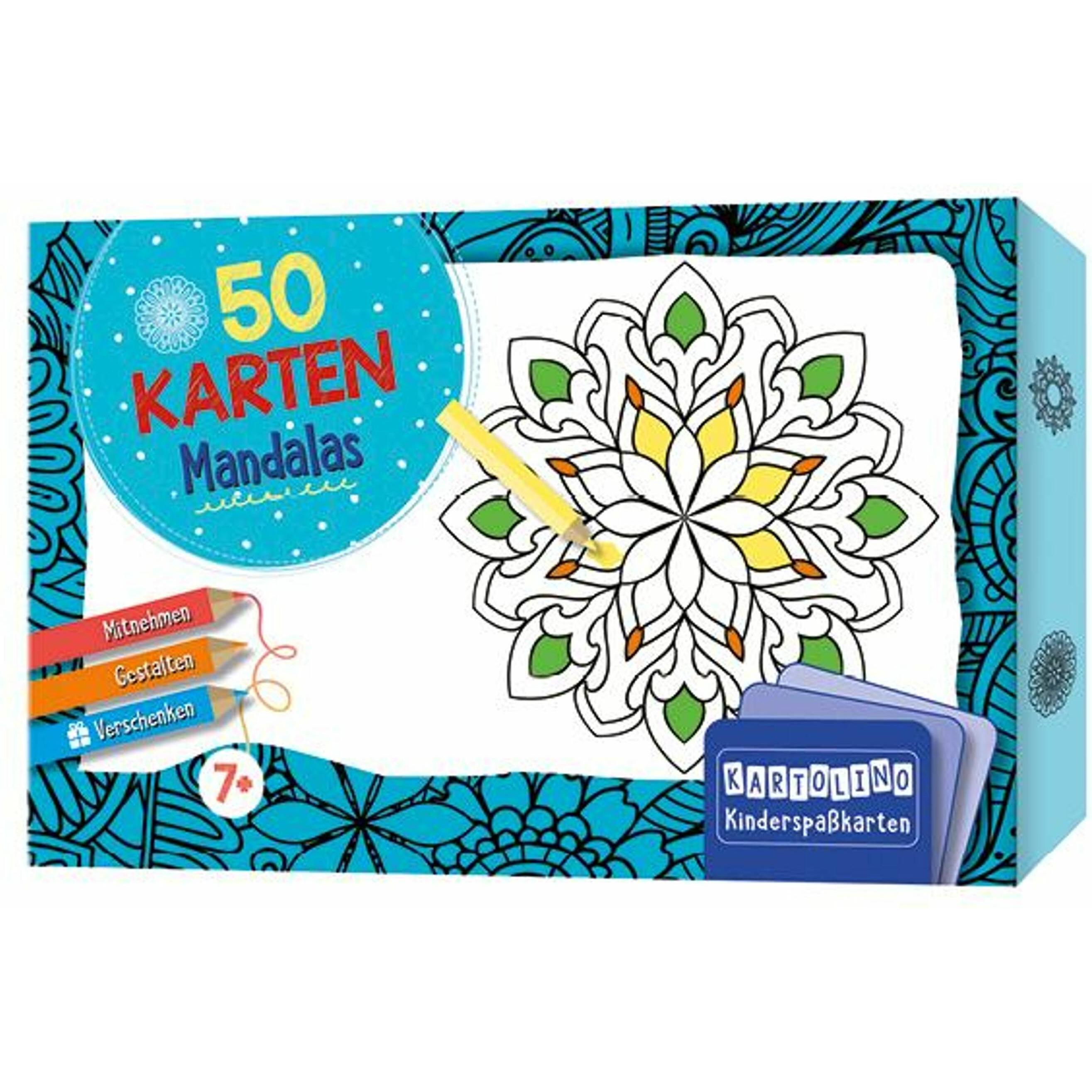 Compact 50 Karten Mandalas