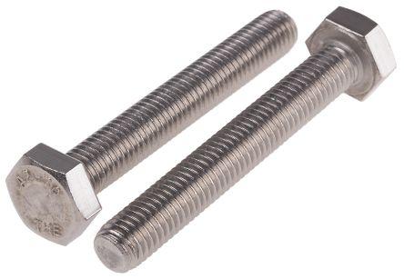 Produktbild RS PRO Schrauben Sechskant M10x70mm (1 Schraube pro Stück)