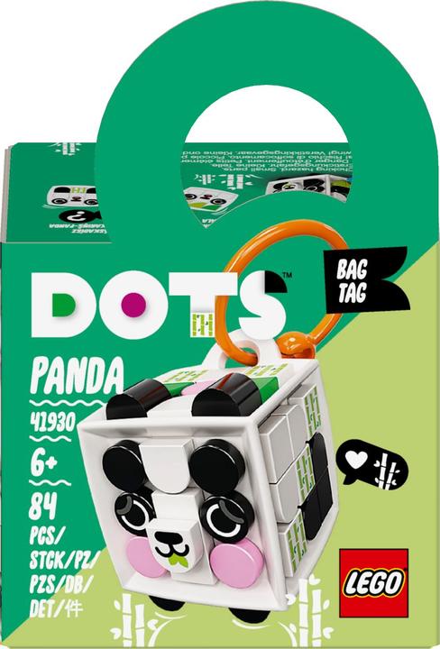 Produktbild LEGO Taschenanhänger Panda (41930, LEGO Dots)
