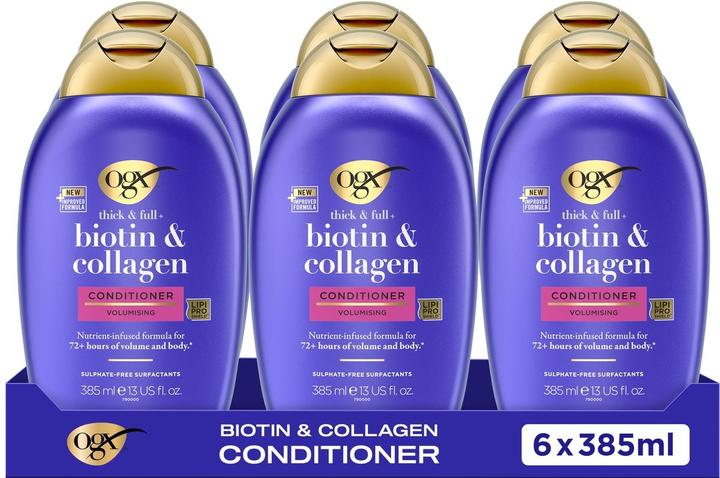 Ogx Balsamo Volumizzante Biotina Collagene (385 ml)