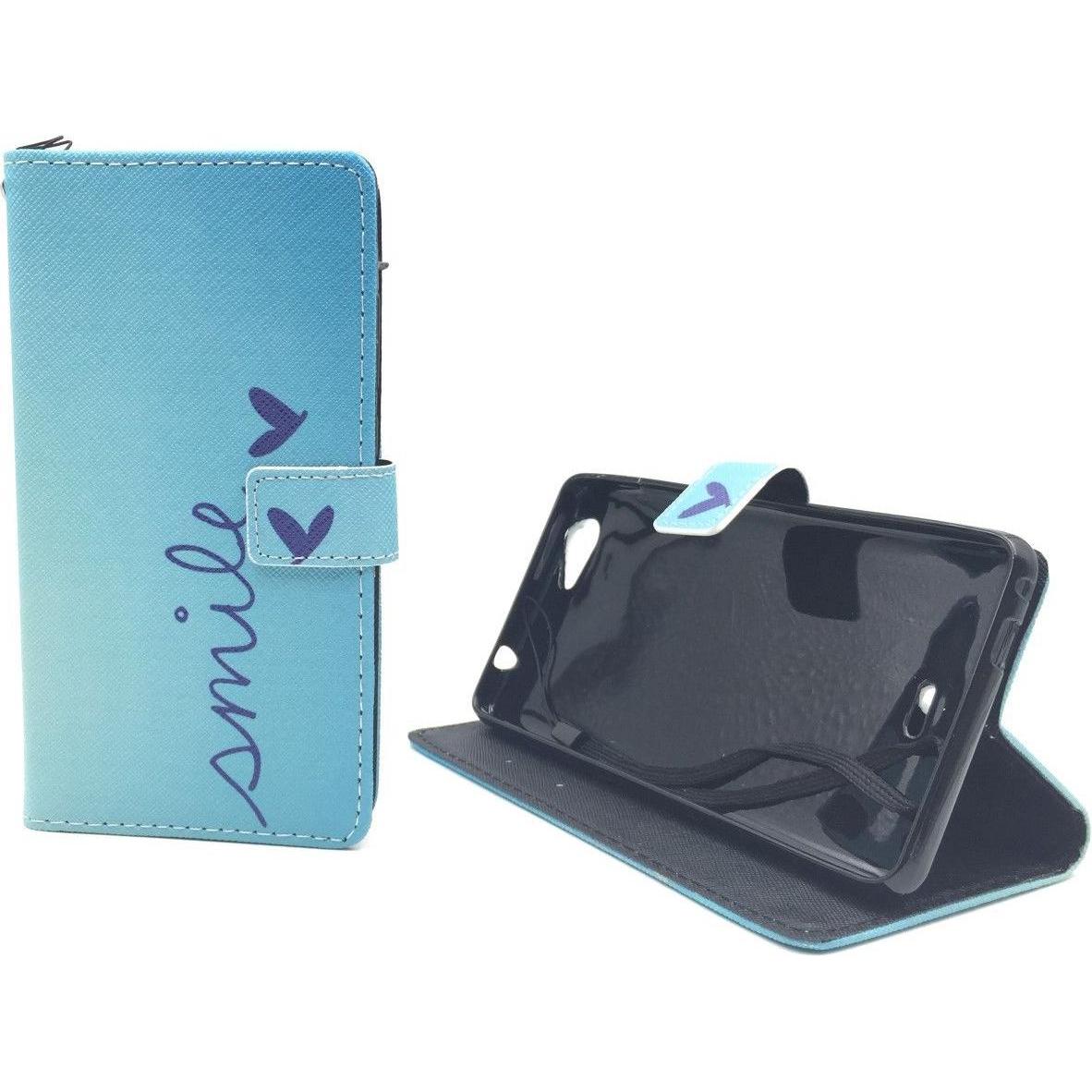 Thumbnail - König Design Schutz Handy Hülle für Wiko Pulp Fab Case Cover Tasche Wallet Etui Handyhülle (Wiko Pulp Fab), Smartphone H...