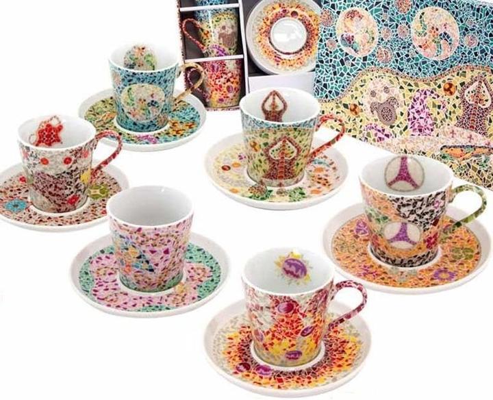 Grafik-Werkstatt Tazza Vintage 'Nachteule' - 400 Ml, Ceramica Verde, Scritta In Rilievo, Lavabile In Lavastoviglie - 5