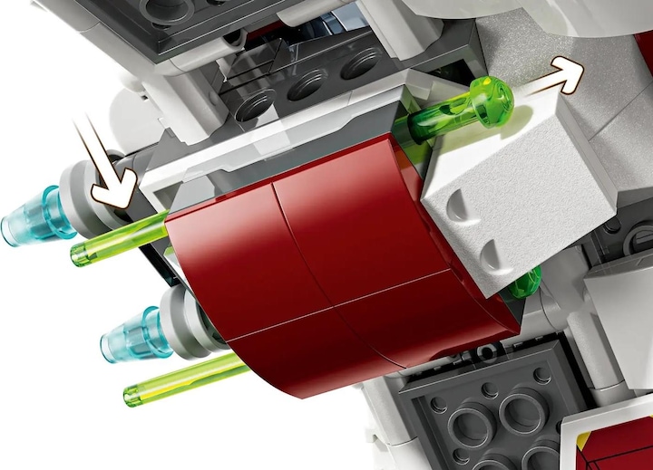 Actual product image LEGO Ahsokas Jedi Interceptor (75401, LEGO Star Wars)