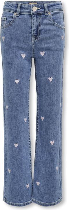 Produktbild Only Kmgjuicy Wide Leg Heart Emb Jeans Noos (104)