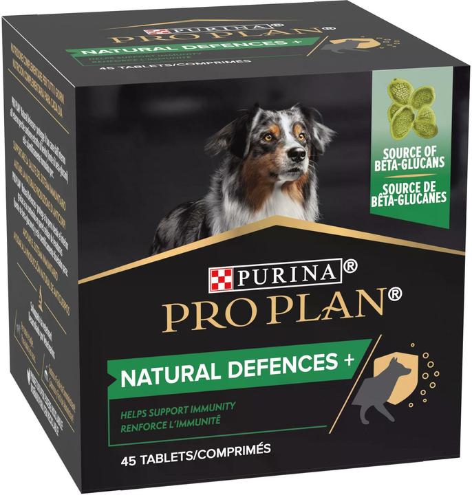 Actual product image Pro Plan dog food supplement Natural Defences+ 45 tablets (Adult, 45 pcs., 100 g)
