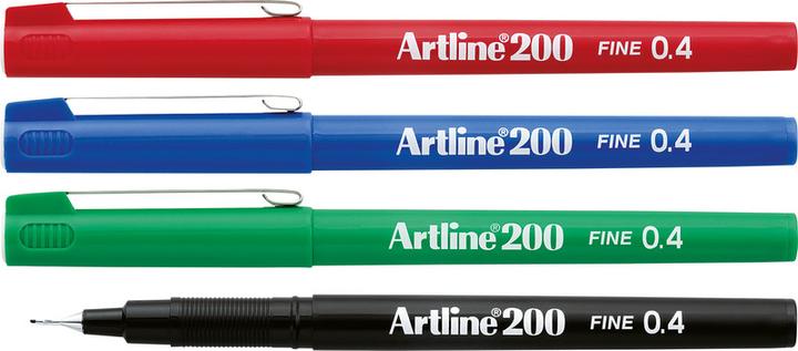 Produktbild Artline Faserschreiber 200 (Sortiert, 12 x)