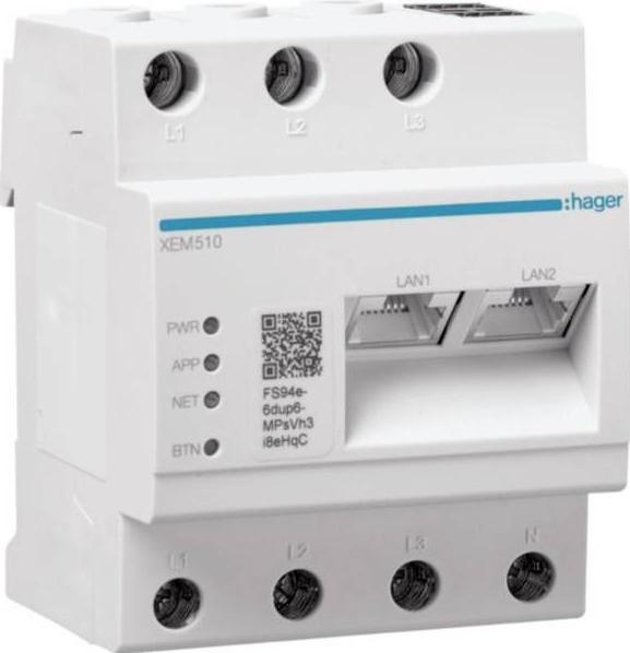 Hager XEM510 Lastmanager bis 10 LP lokal