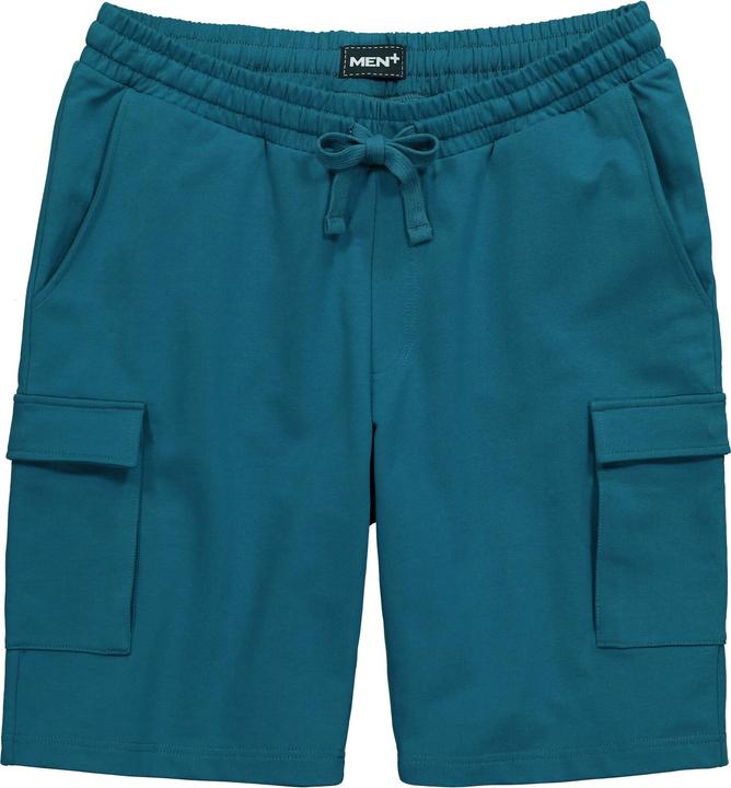Immagine prodotto Men+ Bermuda cargo basic di felpa con cintura elastica, fino alla tg. 8XL (8XL)