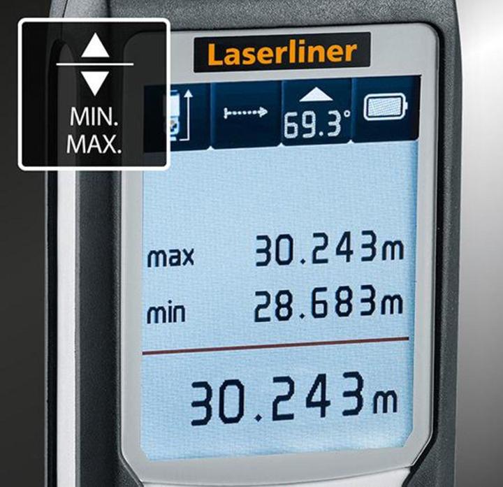 Produktbild Laserliner Laser-Entfernungsmesser LaserRange-Master Gi5 - 080.845A (50 m)