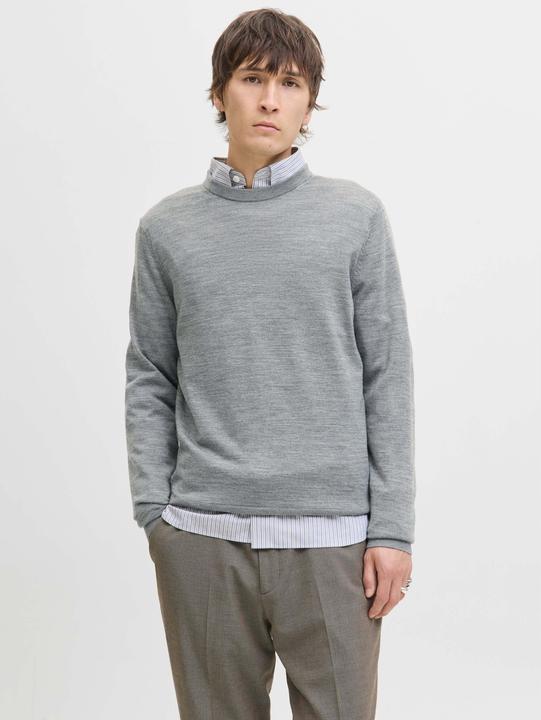 Actual product image Jack & Jones Einfarbig Strickpullover Strickpullover (L)