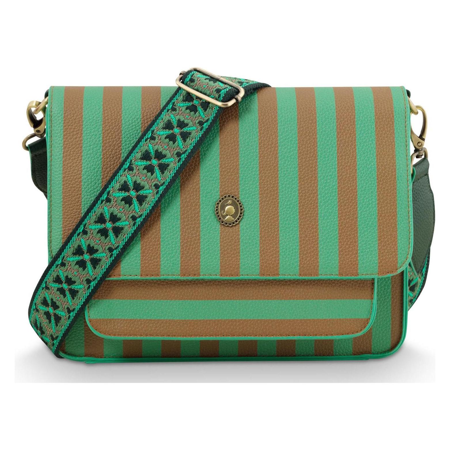 Pip Studio, Damen, Handtasche, Fenna Cross Body Bag Stripe, Mehrfarbig