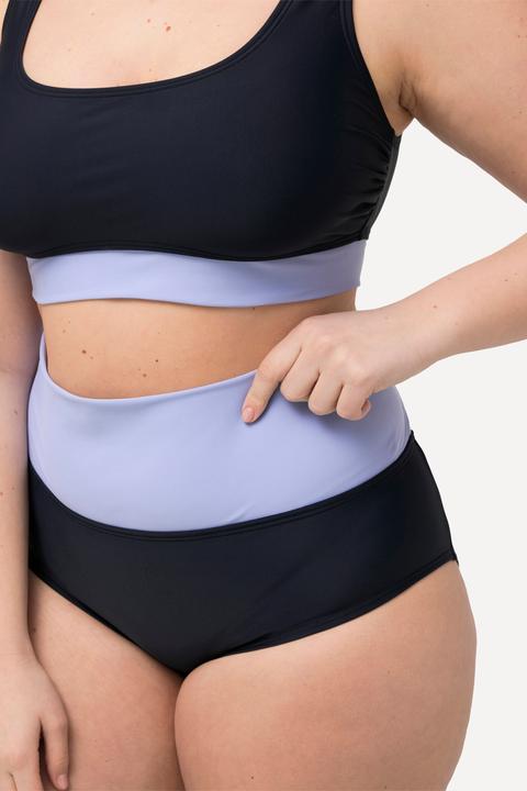 Image du produit Ulla Popken Bellieva Bikini, ohne Softcups, breiter Elastikbund (46)