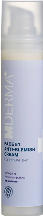 Produktbild MDerma DermaKnowlogy FACE 51 Anti-blemish cream 50 ml Feuchtigkeitsgesichtscreme Frauen Creme (50 ml, Tagescreme)