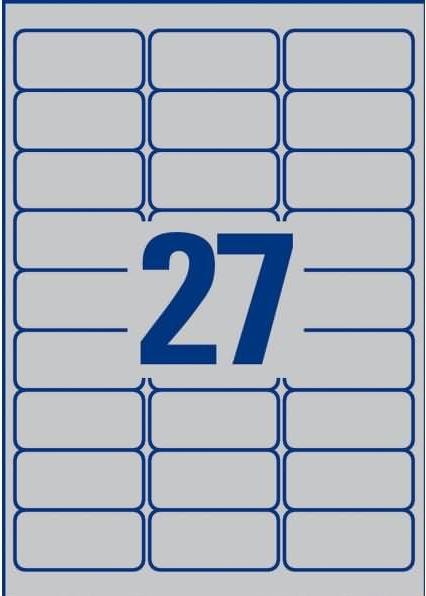Actual product image Avery Type plate labels