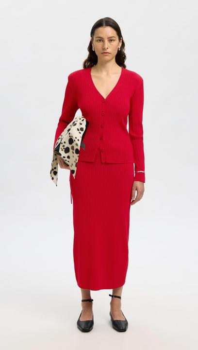 Actual product image Selected Femme Viskosemix Strickjacke (M)