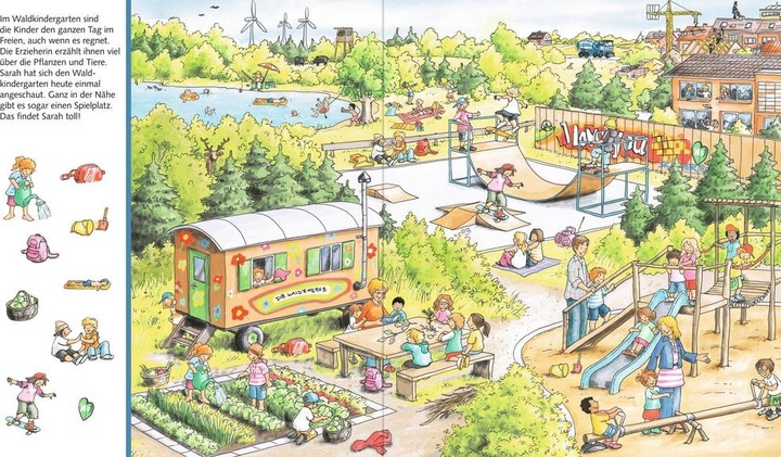 Immagine prodotto Ravensburger Alla ricerca del mio grande libro di oggetti nascosti (Tedesco, Susanne Gernhäuser)
