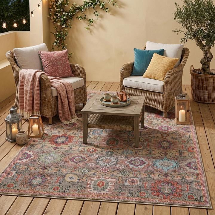 Produktbild Pergamon Indoor Outdoor Teppich Lagos Vintage (170 x 120 cm)