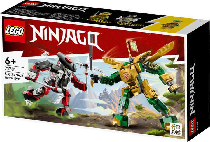 Produktbild LEGO Lloyds Mech-Duell EVO (71781, LEGO Ninjago)
