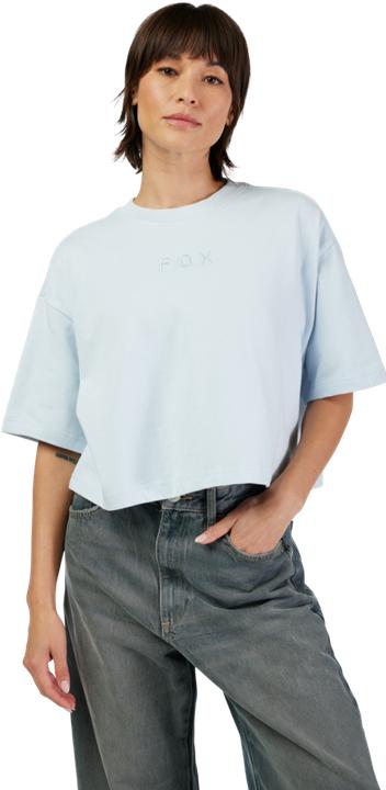 Actual product image Fox W Wordmark Os Crop Tee (S)