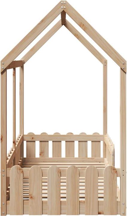 Produktbild vidaXL Kinderbett Hausbett (80 x 160 cm)